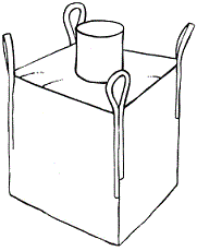 Velika vreća ( Big Bag) 95x95x170 cm - 1000 kg